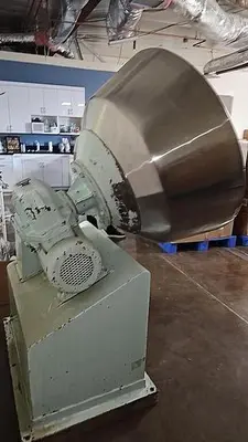 Coating Pan, 40" Diameter, Seasoning Drum, Stainless Steel #C745464