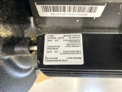 99980190 | Grundfos  Vertical Multi Stage Pump MTR15-7/4 A-W-A-HUUV 3x266/460 60 - New Other