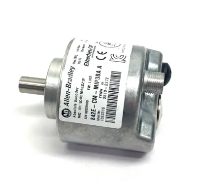 Used Allen-Bradley Ser. A Ethernet/IP Encoder, CIP Motion, Multi-turn Encoders Michigan US | Maverick Industrial Sales #1393186