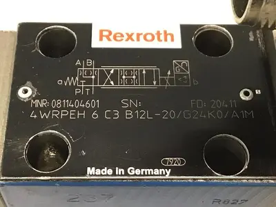 USED REXROTH 4WRPEH6C3B12L20/G24K0/A1M