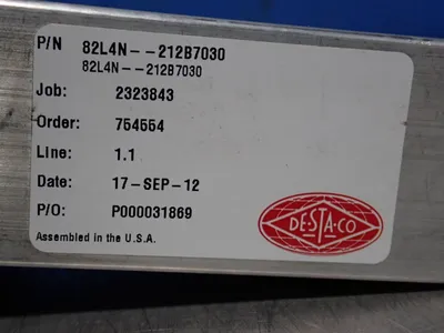 Used 2012 DESTACO 82L4N21B7030 Pumps Ohio US | HGR 24 #1089494