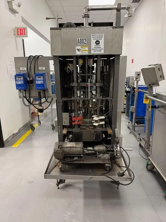 Used MRM 12 VALVE ROTARY FILLER Overflow Pressure Gravity Liquid Fillers Oregon US | Ager Tank & Equipment Co. #1518537