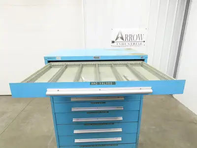 Nu-Era Modular Tool Storage Cabinet 9 Drawer 45x28x61" Vidmar Stanley Lista