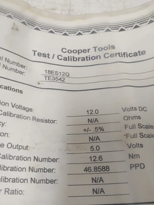NEW Cleco 18ES12Q