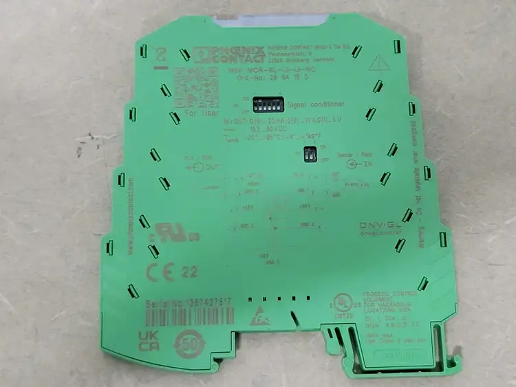 Used PHOENIX CONTACT MCR-SL-UI-UI-NC Misc Electrical & Power Parts British Columbia CA | Lenmark #254277