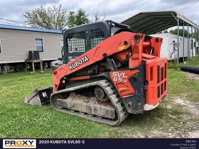 Used 2020 KUBOTA SVL65-2 Skid Loaders Louisiana US | Proxy Equipment #1377630