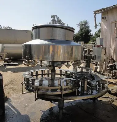 Filler, Bottle, 22-Valve, Rotary, Fogg, S/st, #S741829