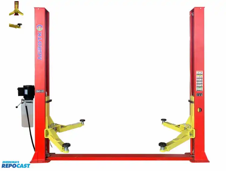 Used AGT INDUSTRIAL ATK-B1000 8800 LB CAPACITY ,TWO-POST AUTO CAR LIFT Automotive Lifters Michigan US | Miedema Asset Management Group #1342427