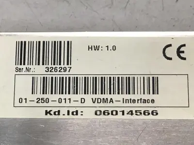 USED SIGMATEK VDMA-INTERFACE 01-250-011-D