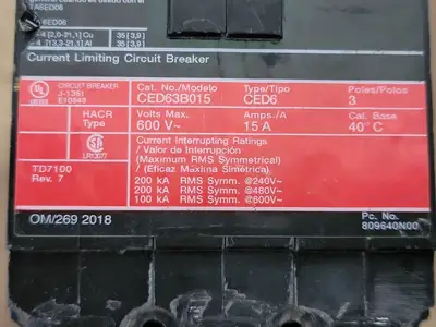 USED SIEMENS CED63B015
