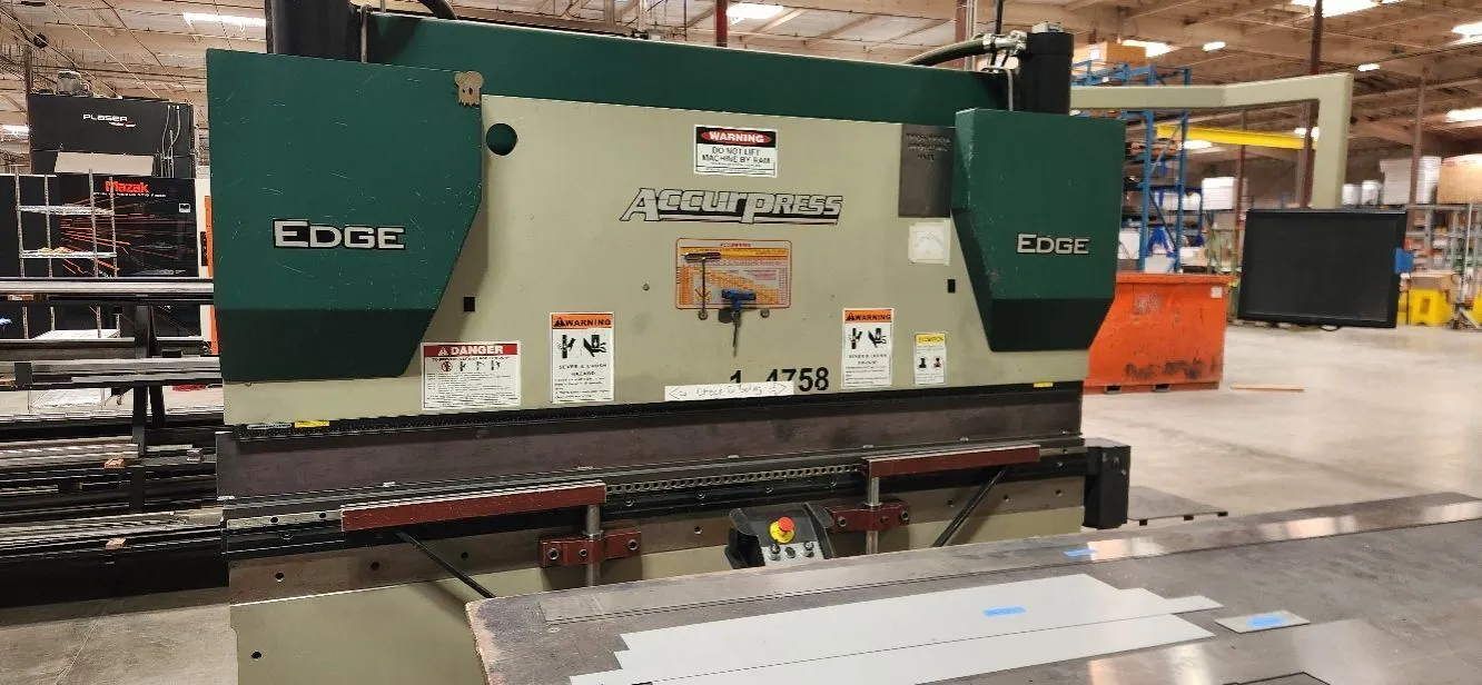 Used 2016 ACCURPRESS ACCELL 4758/E Press Brakes Oregon US | Fahey Machinery Co., Inc. #1278617
