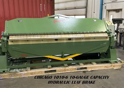 CHICAGO DREIS & KRUMP HBPU 1010-6 Box & Pan Brakes including Finger | THREE RIVERS MACHINERY (3)