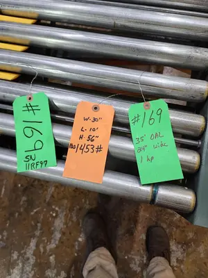Used HYTROL V-BELT CONVEYOR Roller Conveyors Wisconsin US | Packer City Sales #1316841