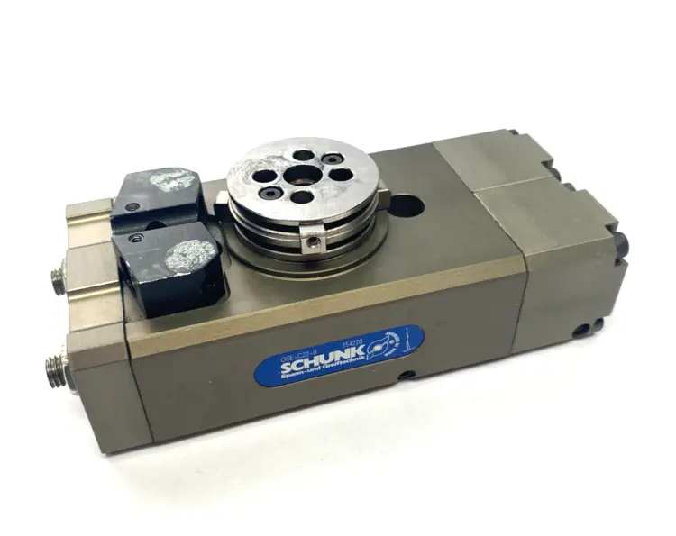 Used SCHUNK Universal Pneumatic Swivel Unit, 180-Degree Rotation 354220 Rotary Actuators Michigan US | Maverick Industrial Sales #1389742