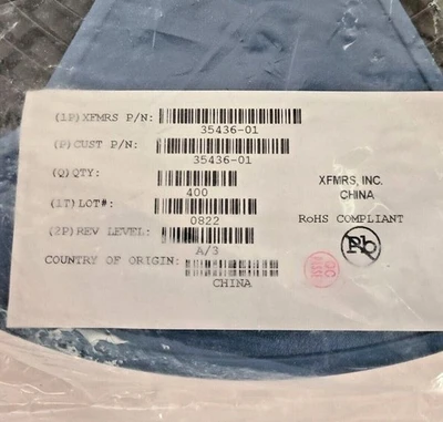 400 pcs XFMRS 35436-01 Thick Film Surface Mounted Brand NEW