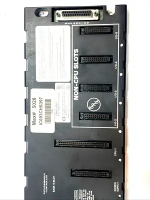 USED GE FANUC 5-SLOT CPU BASEPLATE EMI ENHANCED SERIES 90-30