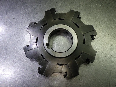 Sandvik 4" (12-15mm) Indexable Slot Mill 1.25" Arbor N331.32-101T32FM (LOC637)