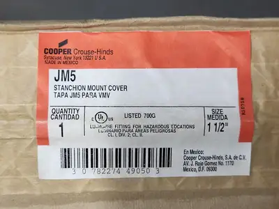NEW CROUSE-HINDS JM5