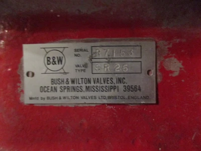 Bush & Wilton Valves Inc, Rotary Airlock, 9.5" x 9.75" inlet, flanged.
