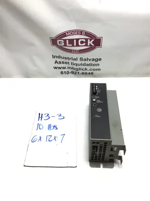 Allen Bradley 1771-P7 B Power Supply Input 120/220VAC 50/60Hz 2.00/1.30Amps