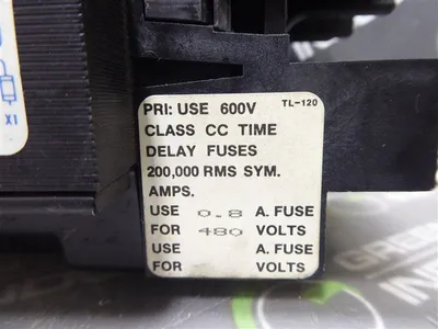 Cutler Hammer C340BC Industrial Control Transformer .095 kVA Used