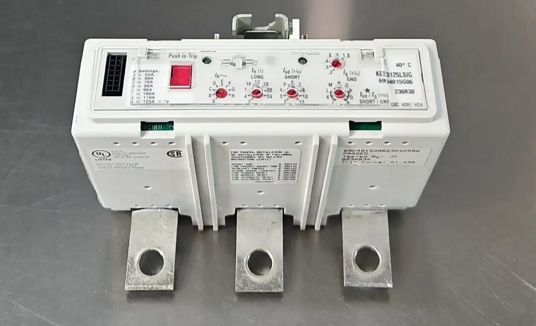 Cutler Hammer Eaton KES3125LSIG Amp Breaker Trip Unit (BIN433)