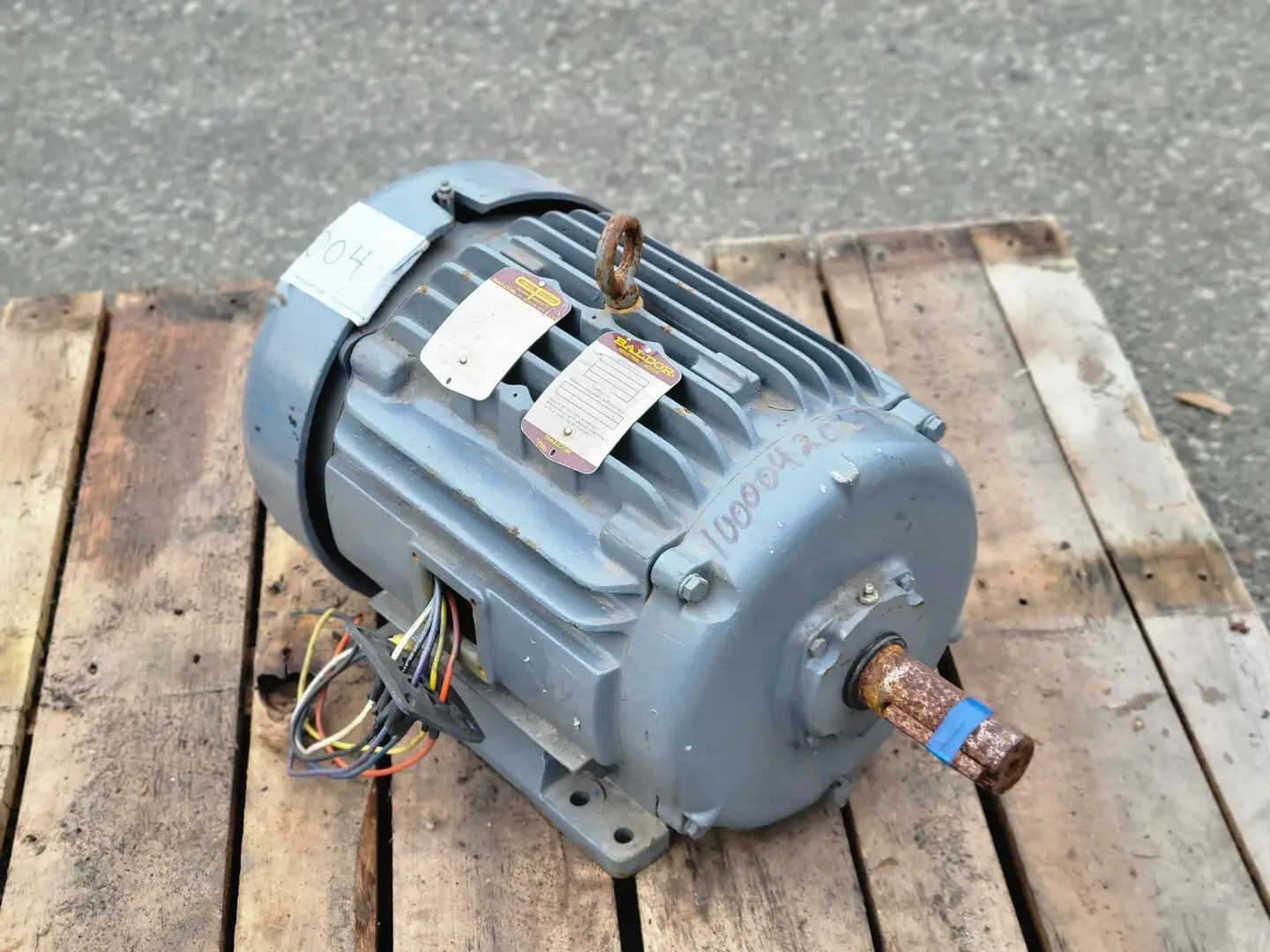10-2.5 hp, 575 volts, 1765/880 rpm, 256T Electric Motor