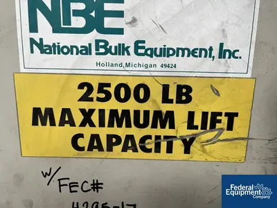 USED National Bulk Equipment NBE Gaylord Box Dump Station