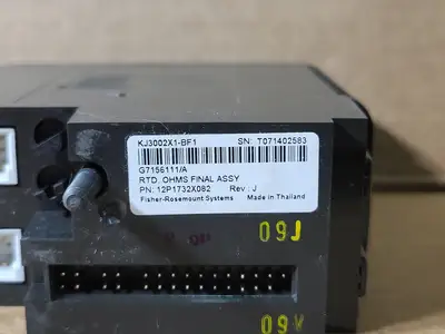 Used FISHER-ROSEMOUNT SYSTEMS KJ3002X1-BF1 Misc Electrical & Power Parts British Columbia CA | Lenmark #1439591