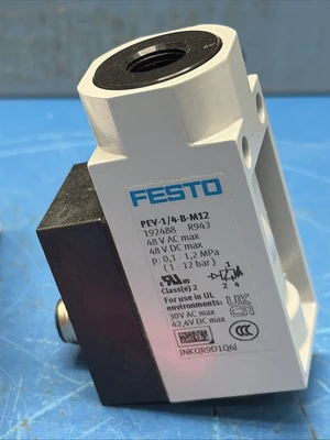 NEW Festo PEV 1/4-B-M12