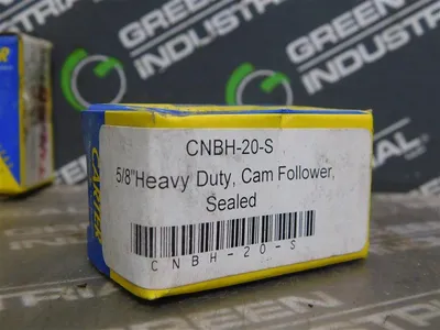 Lot of 5 Carter CNBH-20-S 5/8" Heavy Duty Slotted Sealed Cam Follower Bearing New NIB