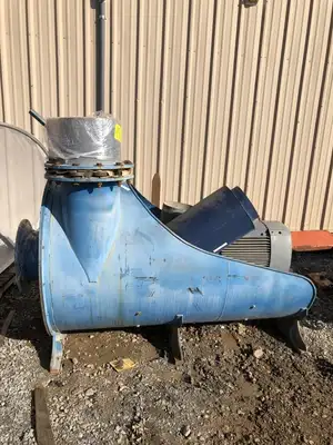 Spencer Vacuum Blower 55X75 31 Bag Filter Cyclone / Dust Collector 3200CFM 3PH