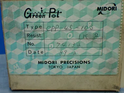 New | in-Stock MIDORI PRECISIONS CPP4510S Potentiometers Ohio US | HGR 24 #756451