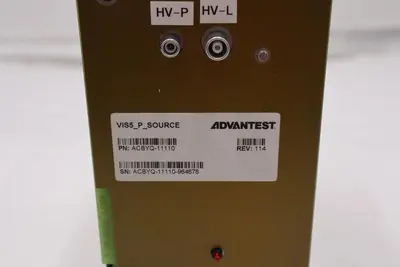 USED ADVANTEST VIS5_P_SOURCE REV 114 ACBYQ-11110 HV-P HV-L STOCK #2862