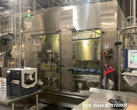 Used SERAC 18/6 Bottle Fillers Illinois US | Aaron Equipment #1355232