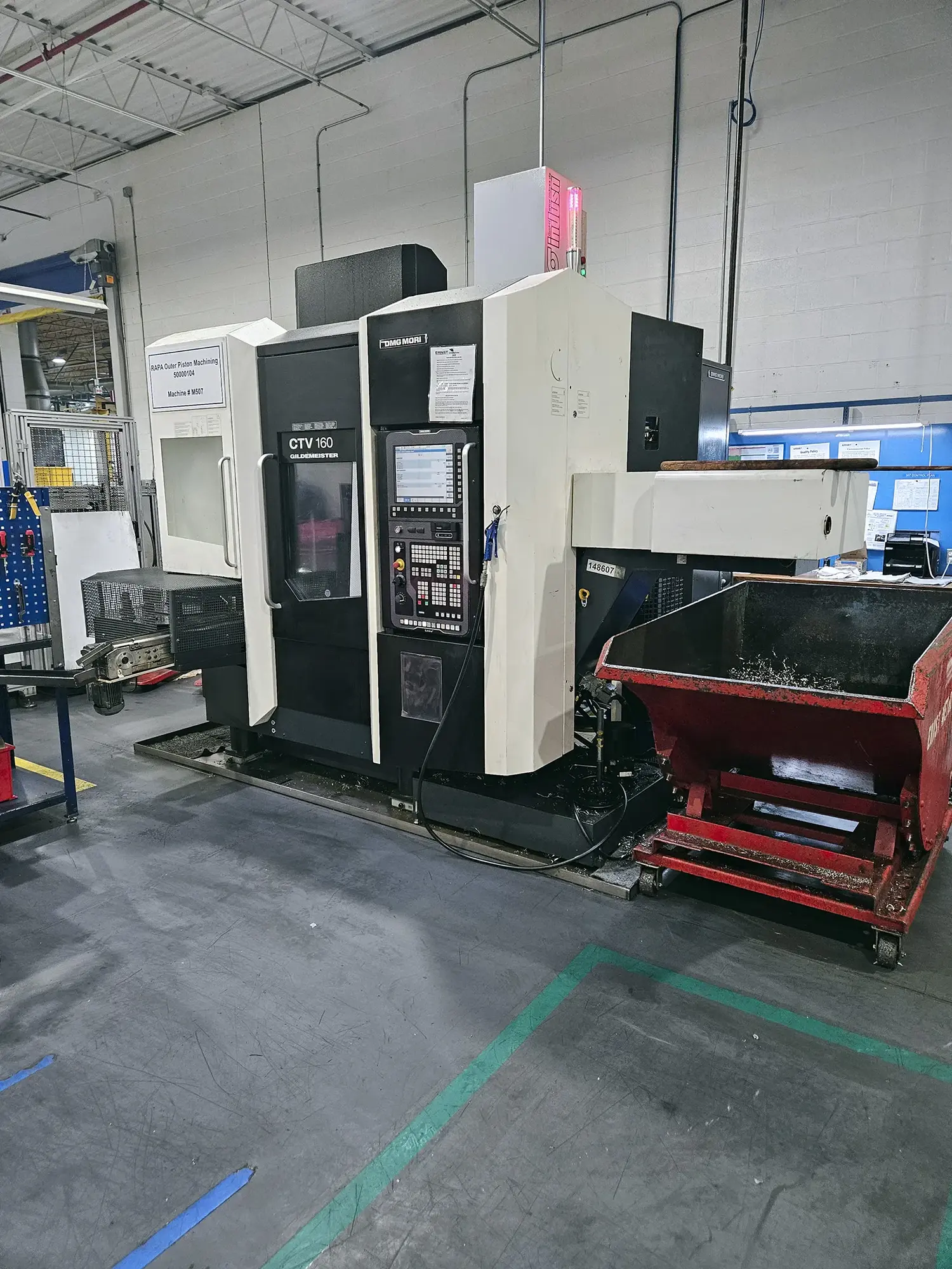 USED 2015 DMG Mori CTV 160 2nd