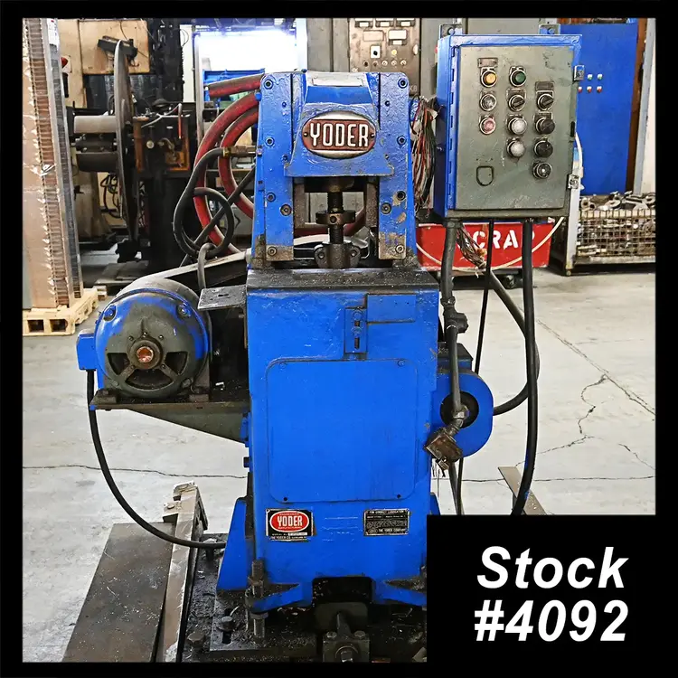 Used YODER P25 Tube, Pipe & Bar Cut-Offs Ohio US | Universal Tube & Rollform Equipment Company #280334