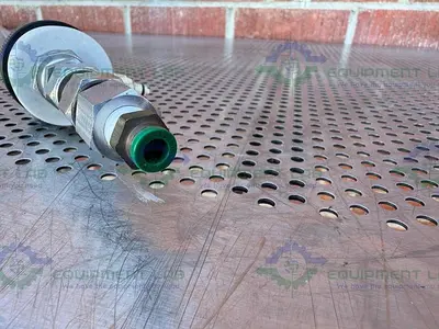 USED CHEMGLASS STAINLESS STEEL TEMPERATURE SENSOR TUBE 50 X 13 MM