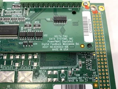 USED DELTA TAU POWERPMAC DSPGATE3 BASE BOARD 604002-107