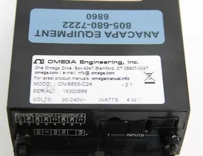 Omega CNiS853-C24 PLC Temperature Modules | ANACAPA EQUIPMENT BROKERS, INC (5)