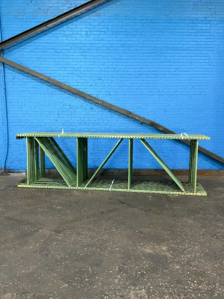 42" X 144" Pallet Racking Uprights  - Tear Drop