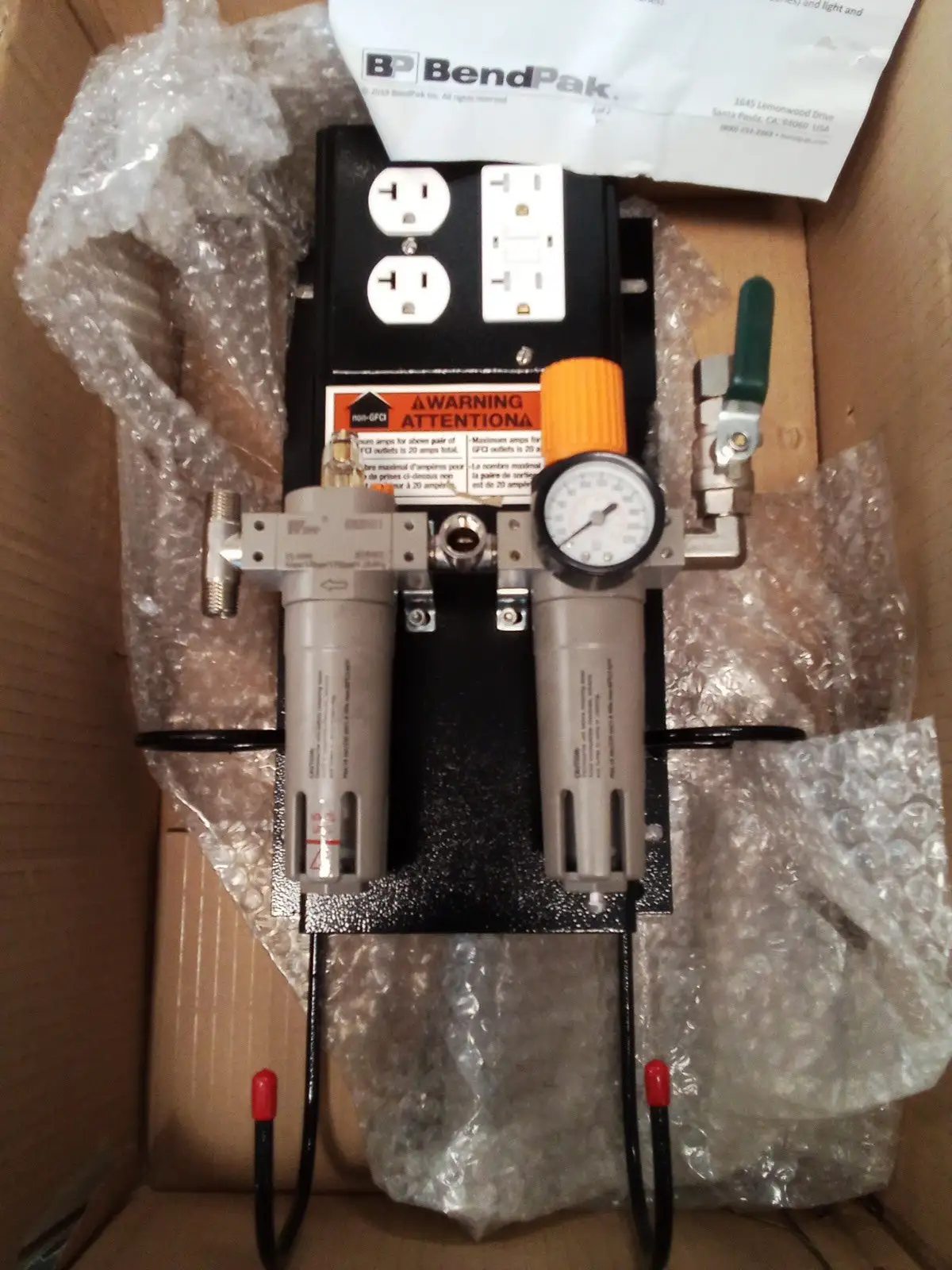 Used BendPak Ranger Air Pressure Regulators US | Infinity wholesale & Supply LLC #1305864