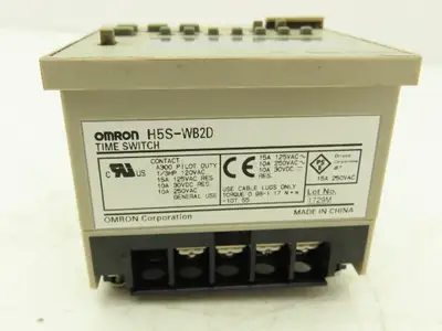 Omron H5S-WB2D Digital Time Switch PLC Timer 4 Circuit