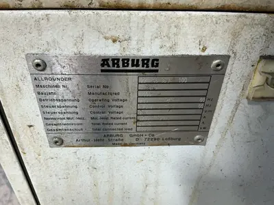 Used 1999 ARBURG 221 KS 350100 Injection Molding Machines Ohio US | HGR 24 #1314757