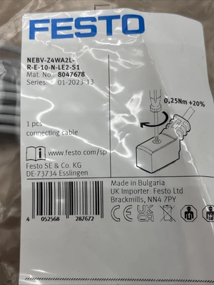 NEW Festo festo nebv-z4wa2l-r-e-10-n-le2-s1