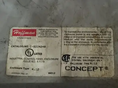 USED HOFFMAN C-SD24248
