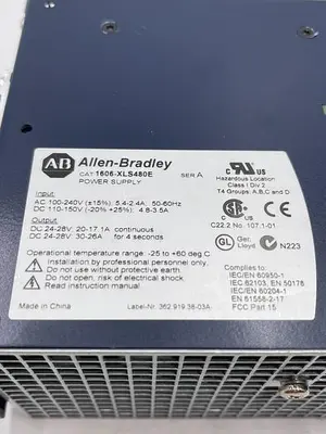 Used ALLEN-BRADLEY ALLEN-BRADLEY 1606-XLS480E SER A Misc Electrical & Power Parts | ND Industrial Surplus #1214563