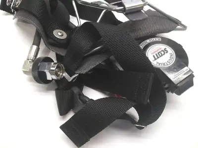 Used SCOTT Industrial SCBA Harness and Backframe Assembly Respirators / Ventilators Michigan US | Maverick Industrial Sales #1397299
