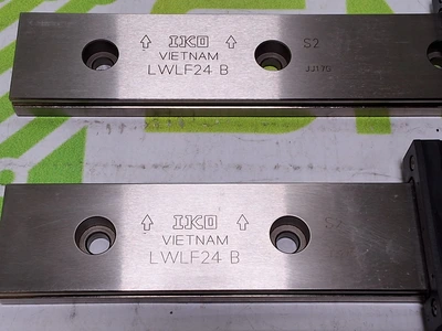 IKO LWLF24 B LINEAR BALL BEARING SLIDE WITH GUIDE RAIL