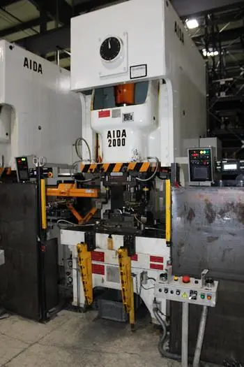 Used 2015 AIDA NC1-2000(2)E Gap Frame (OBS) Presses Michigan US | Midwest Press and Automation #561252